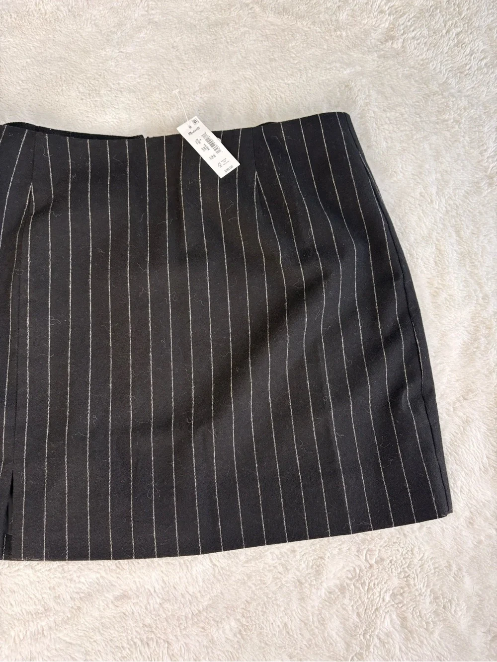 Madewell Wool Blend Miniskirt NWT, Size 8